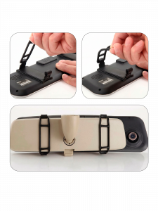 Видеорегистратор автомобильные зеркало с камерой заднего вида TDS TS-CAR10